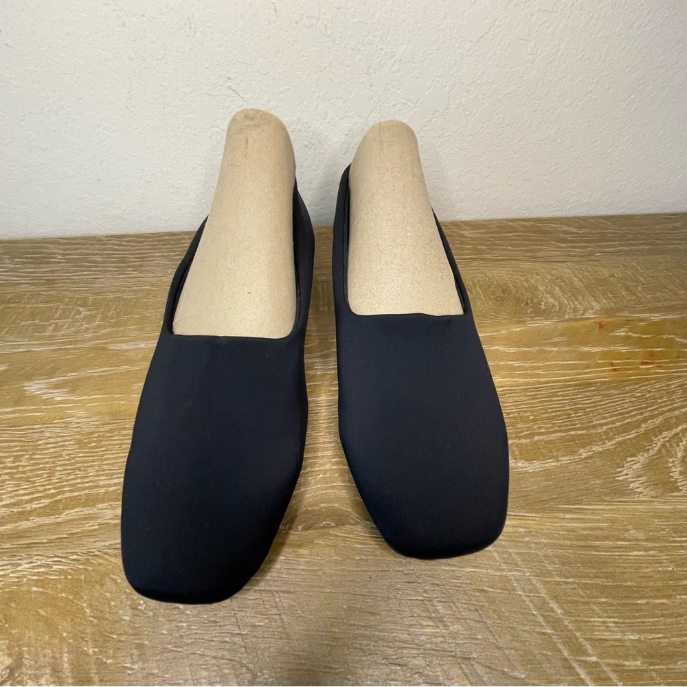 Vionic Powell Black Demi Wedge Slip-On Size 8.5